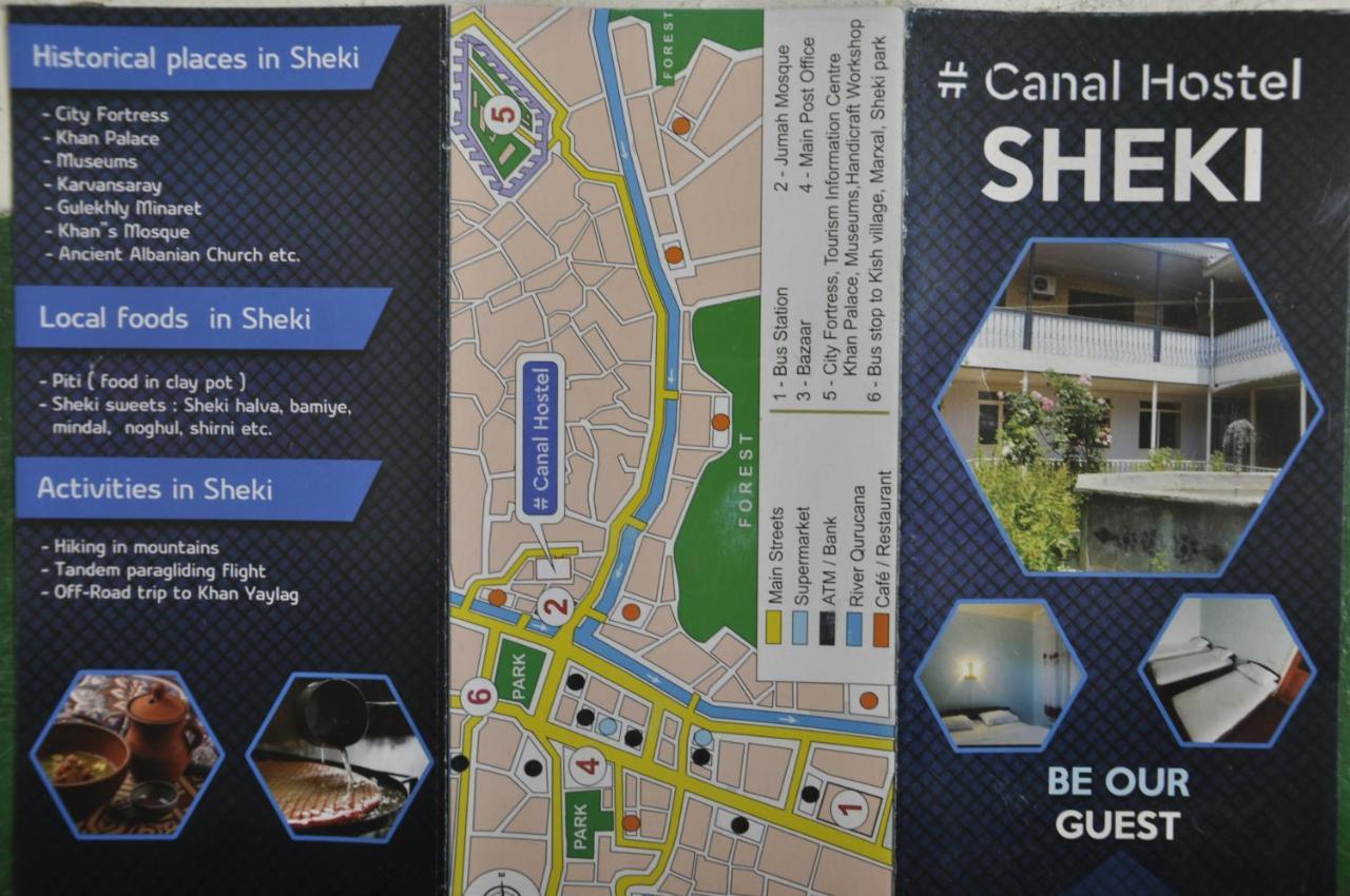 Canal Hostel Şǝki Zewnętrze zdjęcie
